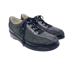 Finn Comfort Hanoi Oxford German Leather Casual Nurse Work EUC Sz 8 US (5.5 UK)